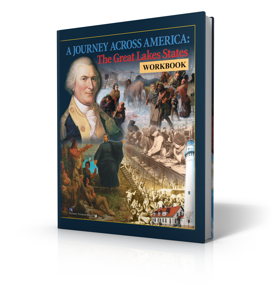 A Journey Across America: The Great Lakes States (Workbook)