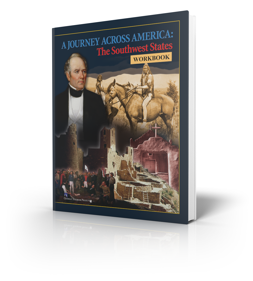 A Journey Across America: The Southwest States (Workbook)