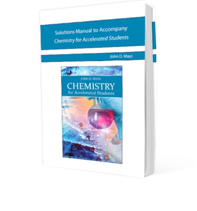 Solutions Manual to Accompany Chemistry for A.S.